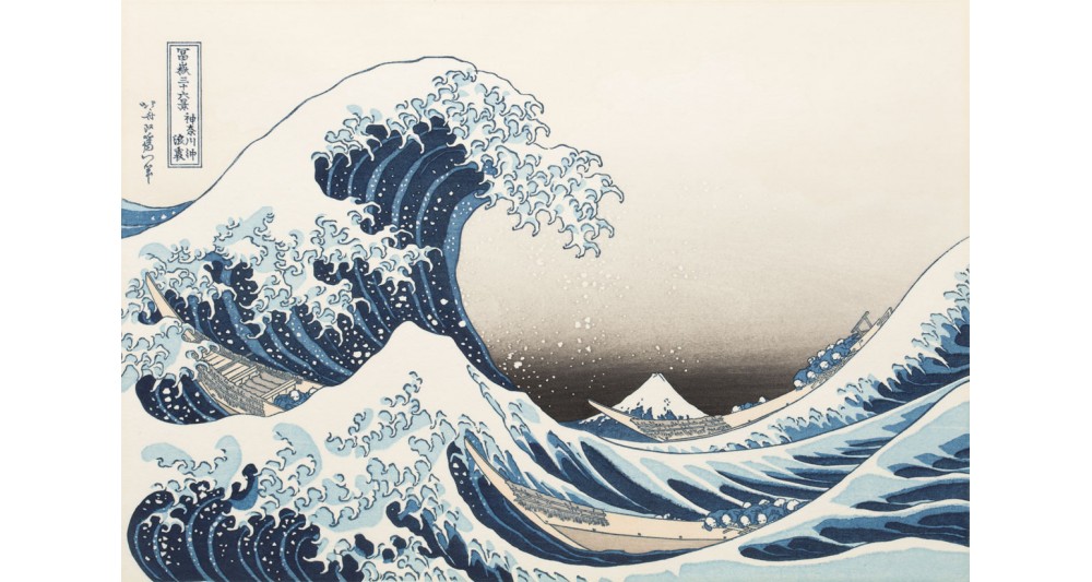 Manufaktur 2 - Unter der Welle von Kanagawa (Kanagawa oki nami ura)